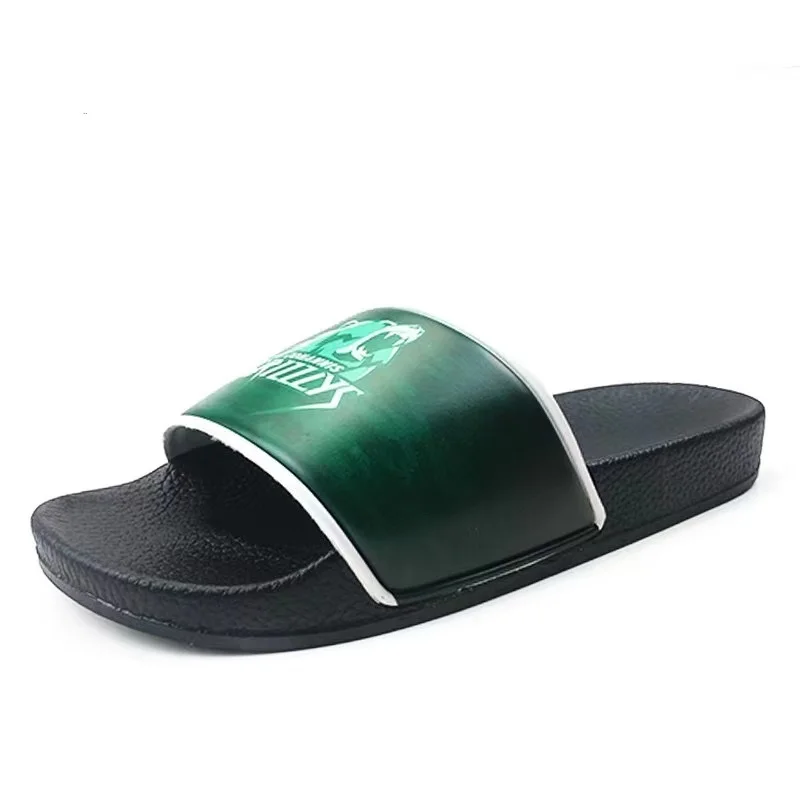 Youth Sport Slippers Men Trendy Wear Shower Slipper Sandals Flip Flop Teams Summer Basketball Fashionable Rubber Slides