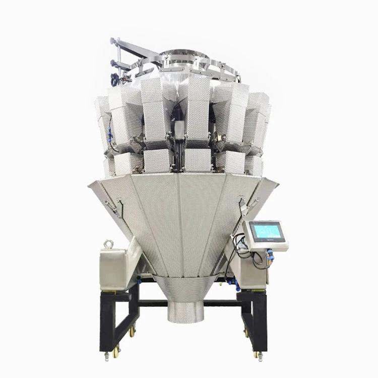 14 heads multi head combination weighing automatic packaging potato wire weigher food packaging machine