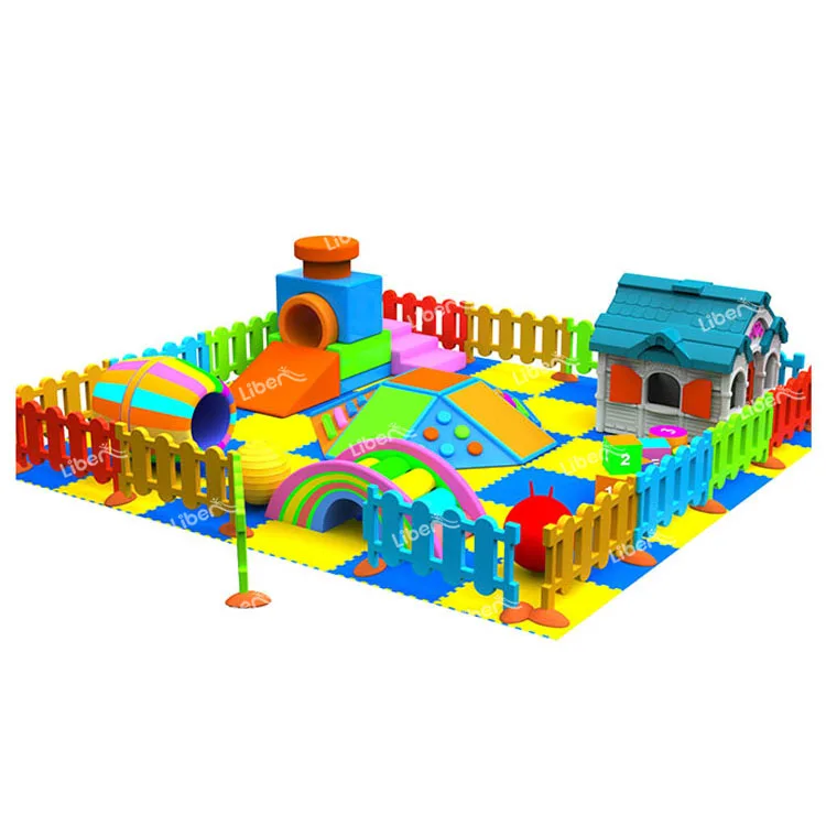 
Toddler Safety Fence Custom Indoor Playground Kids, Preschool Children Small Kids Games Indoor Playground Equipment 