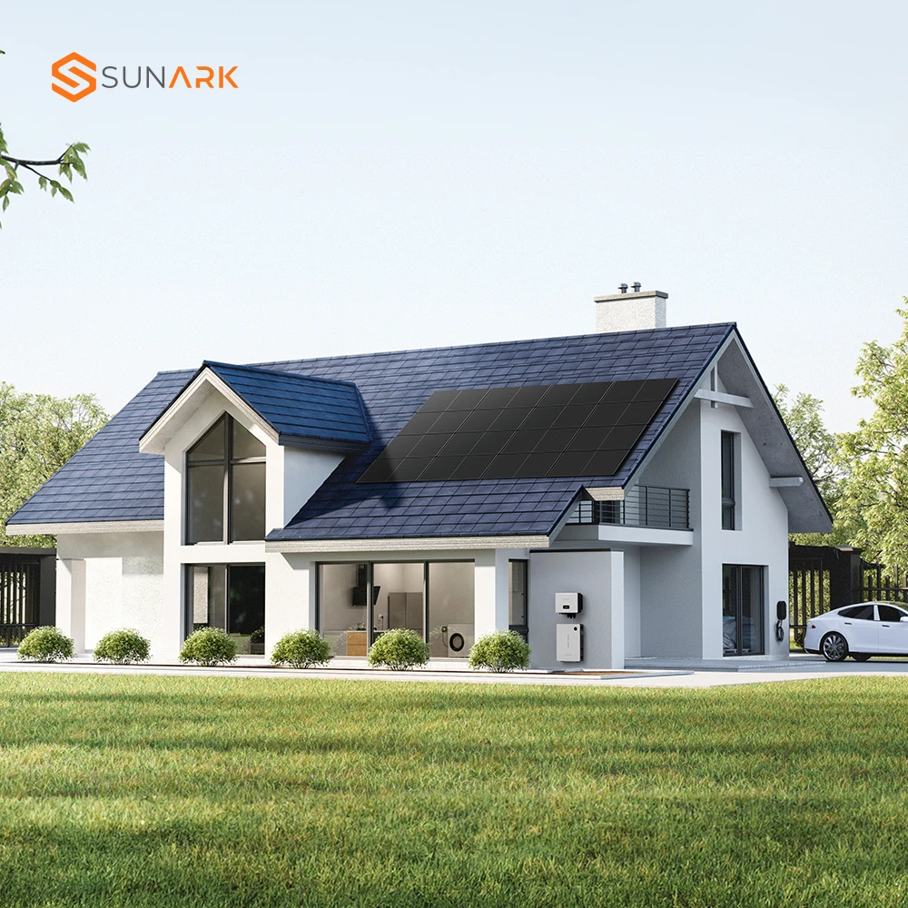 Солнечная энергетическая система Sunark 3000 Вт 4000 10000 15000 полная гибридная батарея для солнечной системы