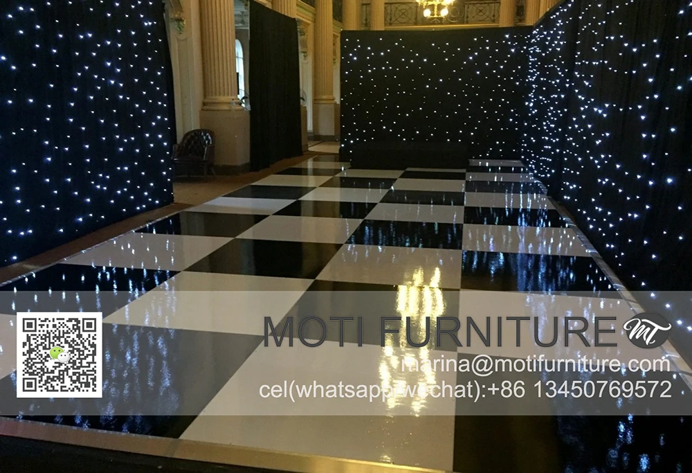 Cheap portable teak laminated wooden dance floor for wedding