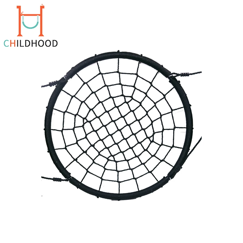 Outdoor Safety Round Spider Web Tree Net Swing