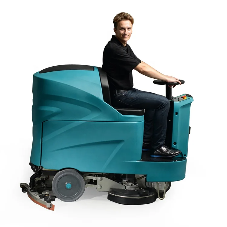 Intelligent Industrial  ride on floor scrubber Type Cold Water Cleaning scrubbing machine floor scrubber