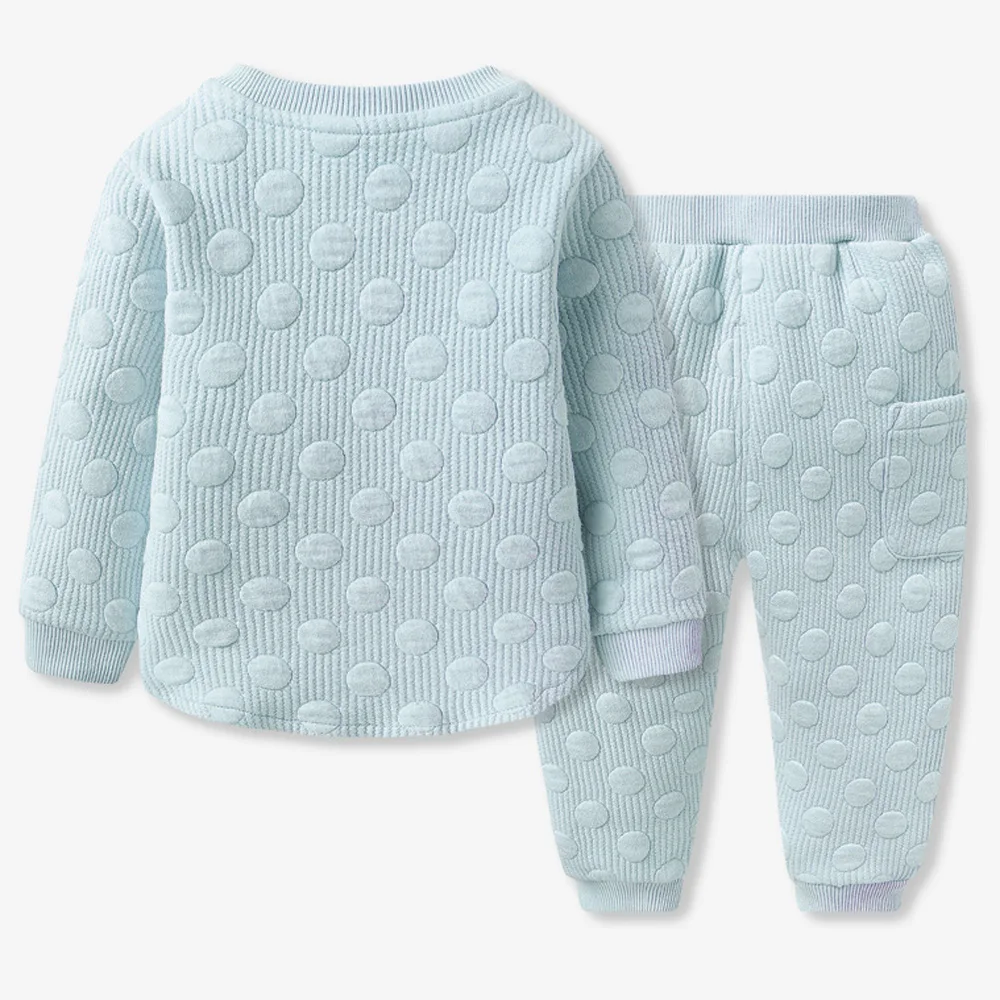 
fashion autumn children sweater pants sets knit toddler tracksuits 
