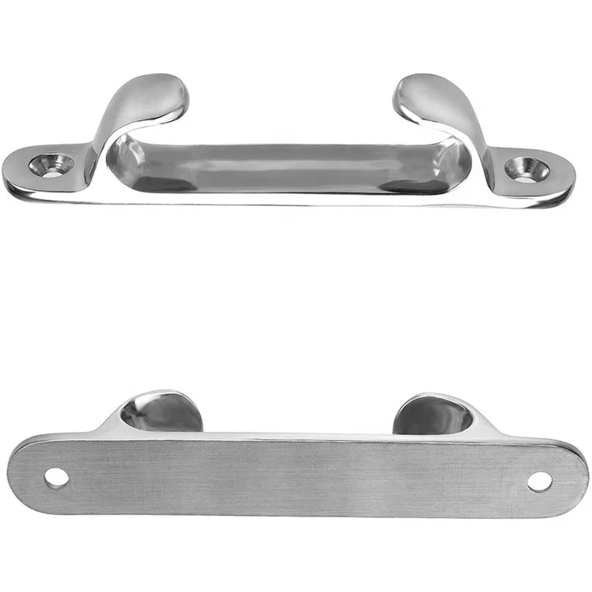 Stainless Steel Cleat Fairlead Line Straight Bow Chocks
