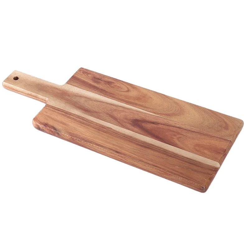 Natural Cuttingboard Wood Dark Cutting Double Side Sided Chopping Eco Friendly Cut Board