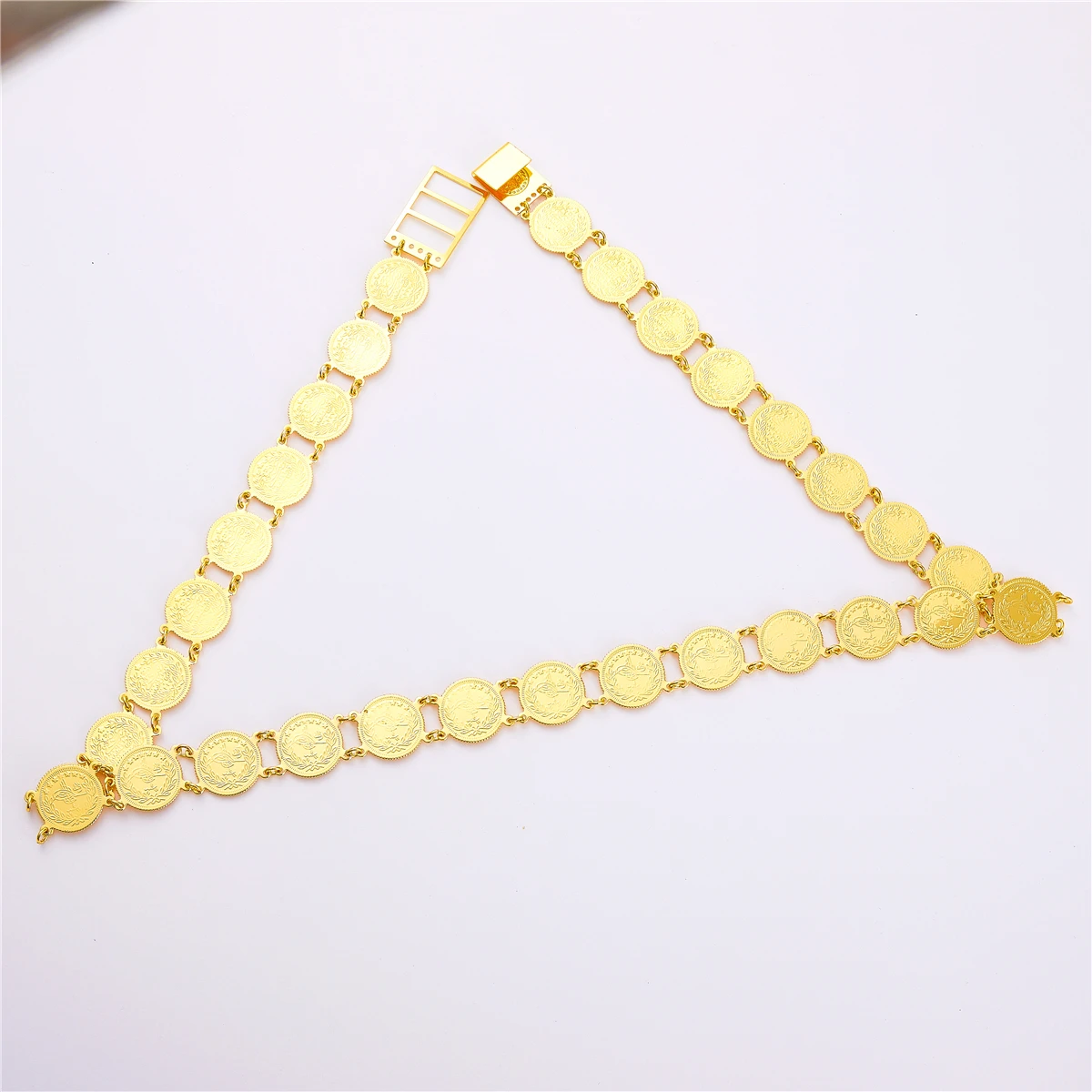 2022 Fashion Wedding Adjustable Chain Gold-plated Belt