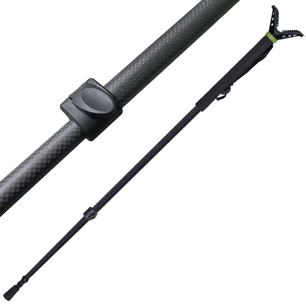 Carbon fiber monopod for shooting hunting  stick monopod tripod