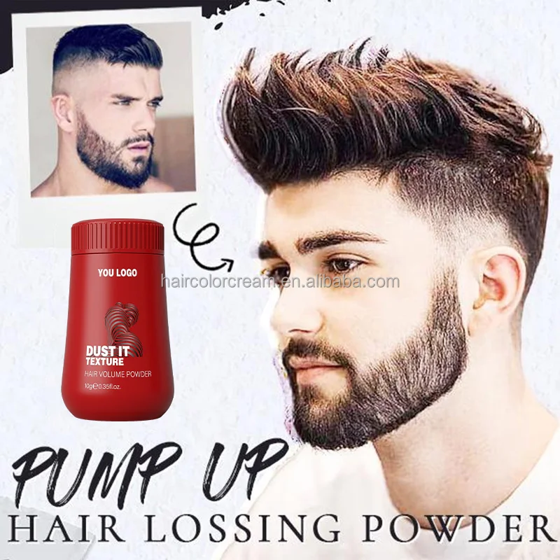 Oem Low MOQ Private Label Custom Fluffy Powder Hair Roots Styling Texturizing Powder for Men Hair Texture Volume Powder