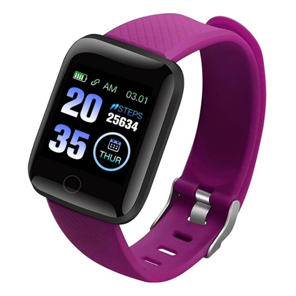 2021 new trending Sport Smart Watch Men Women 116 Plus D13 Smartwatch life Waterproof Fitness Tracker For smart phone