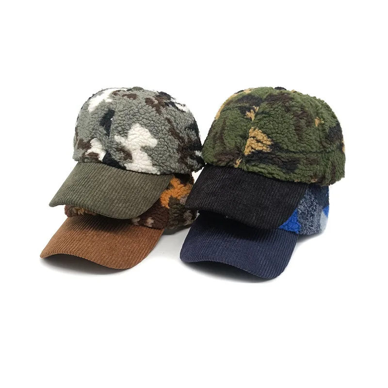 2023 Winter New Camouflage Baseball Caps Wholesale Fashion Warm Duck Tongue Cap