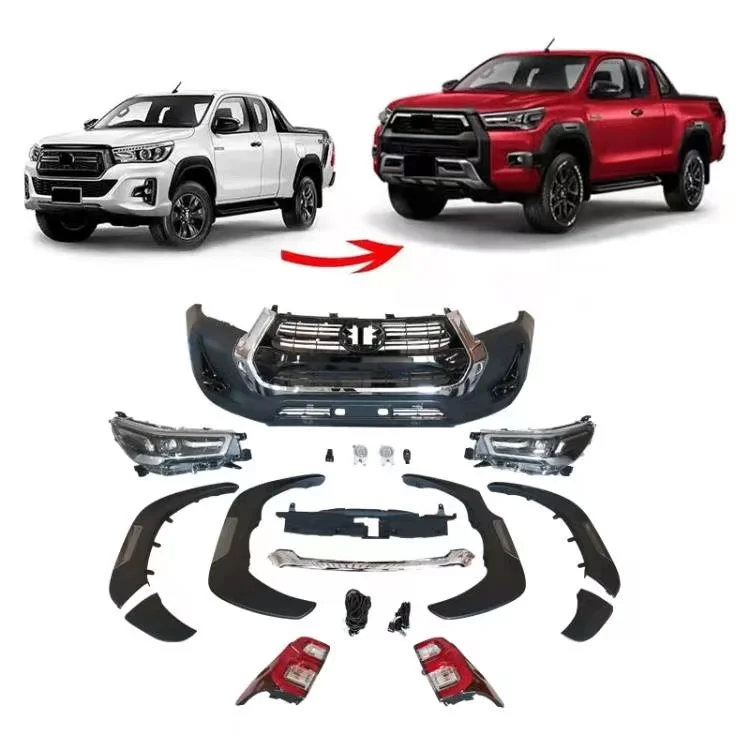 Factory Sales Car Parts Latest Launched Body Kit For Hilux Revo 2015-2019 Upgrade To 2020