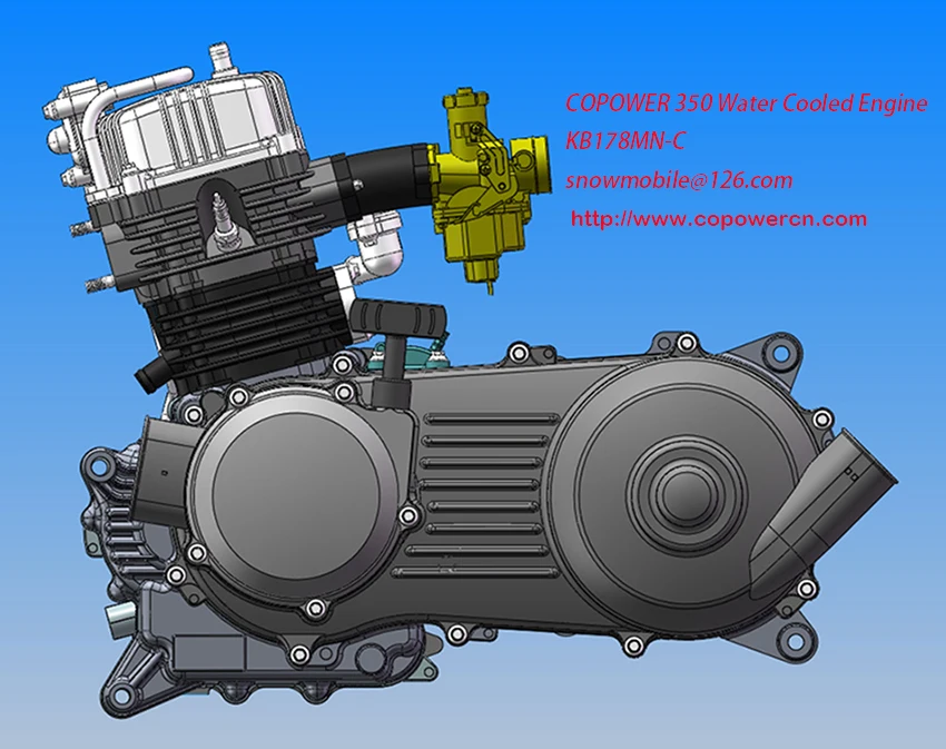 
KB178MN-C ATV,All Terrain Vehicle,dune buggy,Utility Vehicle,Utility Terrain Vehicle,300CC snowmobile Engine (Direct factory) 