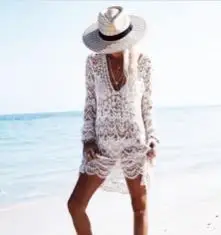 2022 Wlaosn Women Bathing Suit Lace Bikini Crochet Cover Up Swimwear apparel