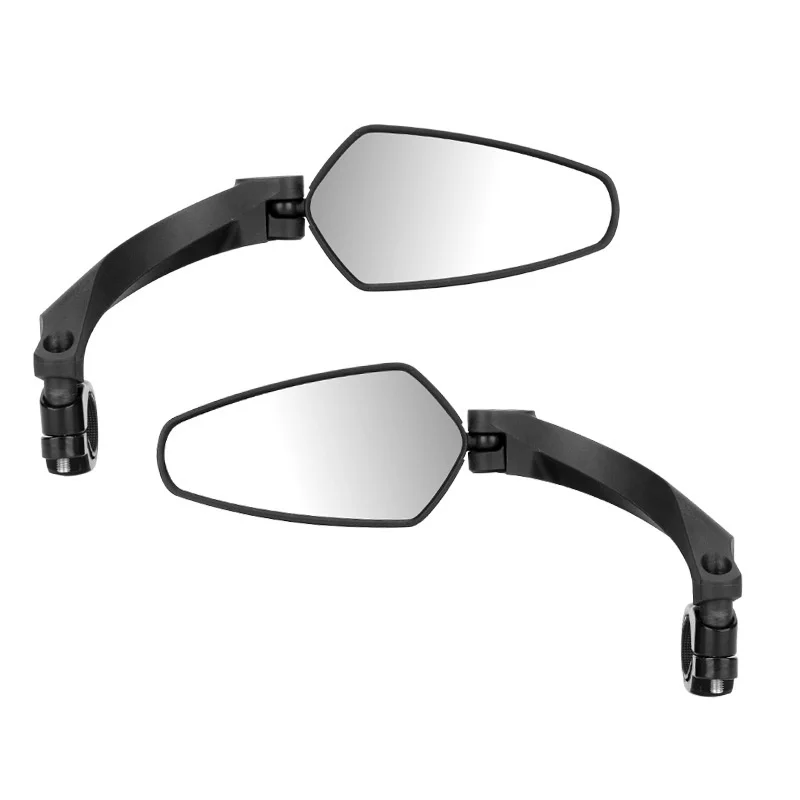 Bicycle Rear View Mirror Bike Cycling Clear Wide Range Back Sight Rearview Reflector Adjustable Handlebar Left Right Mirror