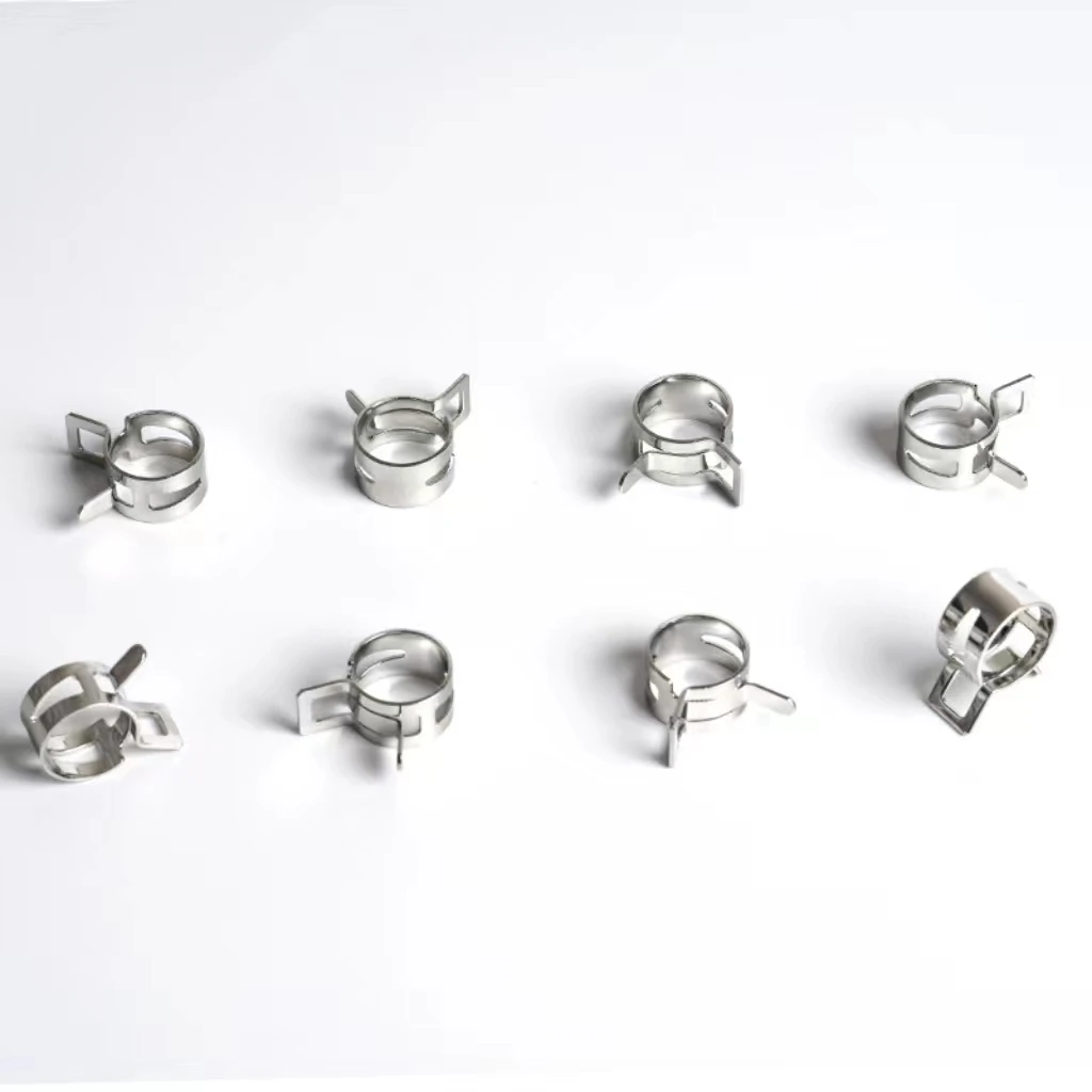 Wholesale Price Custom Sizes Stainless Steel Clamps Spring-Loaded Clamp Spring Hose Clamp