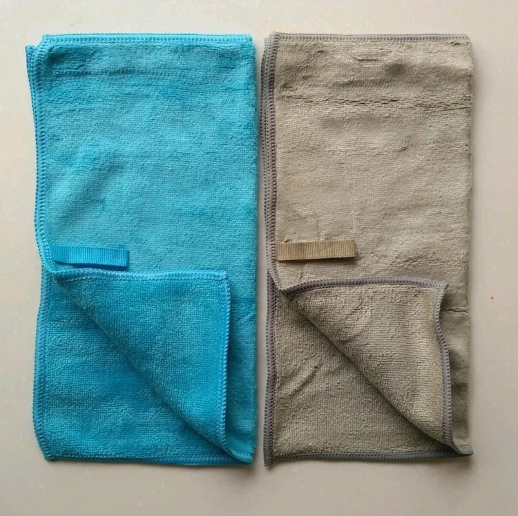 Ткань из микрофибры оптом, рекламные нано-тряпки, синие, розовые, желтые, многоцелевые чистящие тряпки