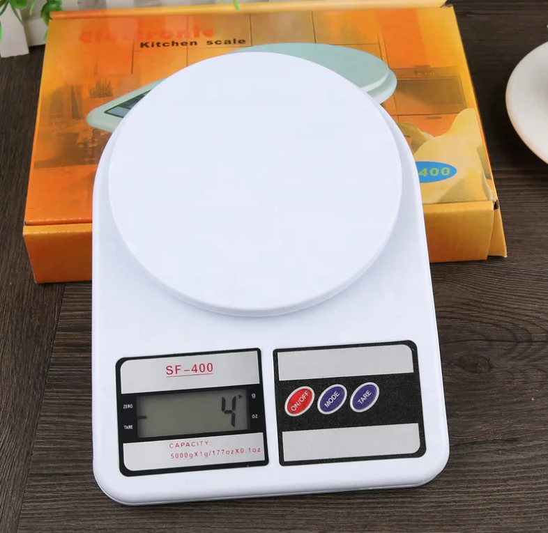 Multi-fonction SF400 digital household kitchen scale electronic weigh scale with color box