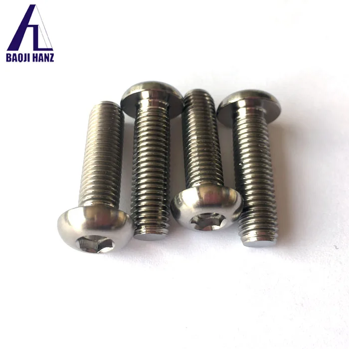 Лидер продаж титановый болт ISO 7380/ASME B18.3 Gr5 m8x1.25