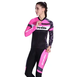 100% Polyester Cycling Wear Women MTB Bike Jersey Breathable Bicycle Clothing Mountain Bike Shorts Clothes For Spring Autumn