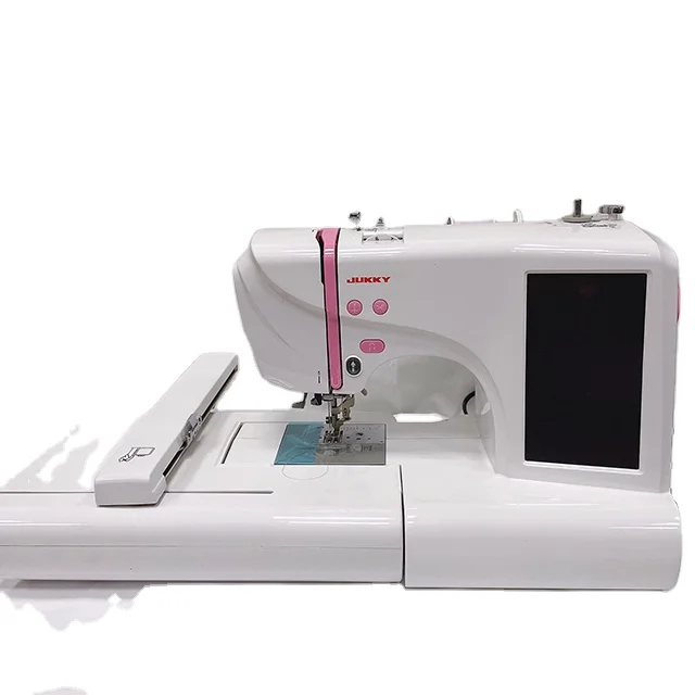ES5 Touch Screen Household  Computer Computerized Embroidery Designs Sewing Machine Big Color Screen Hot Sale Cheap Price