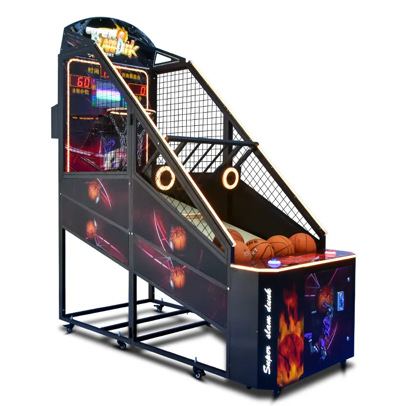 Manufacture Adult Indoor Electronic Arcade Basketball Games Machines Coin Operated Game Basketball Machine