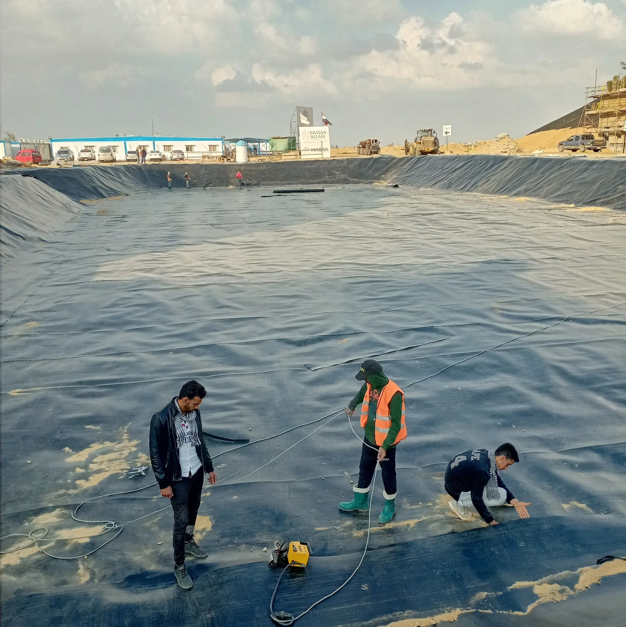 0.75mm 0.5mm fish shrimp agricultural pond liners 1.5mm landfill liner geomembrane price 1.0mm dam liner tilapia