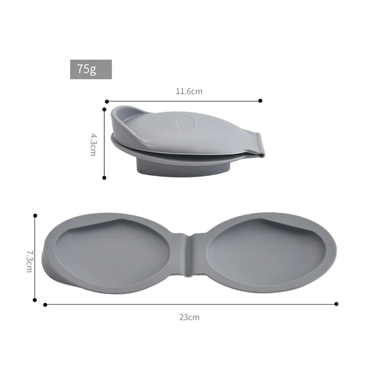 A3308 Seafood Shell Handle mussel Opening Gadget Home Kitchen Pry Fresh Scallop Clip Silicone Open Oyster Tool