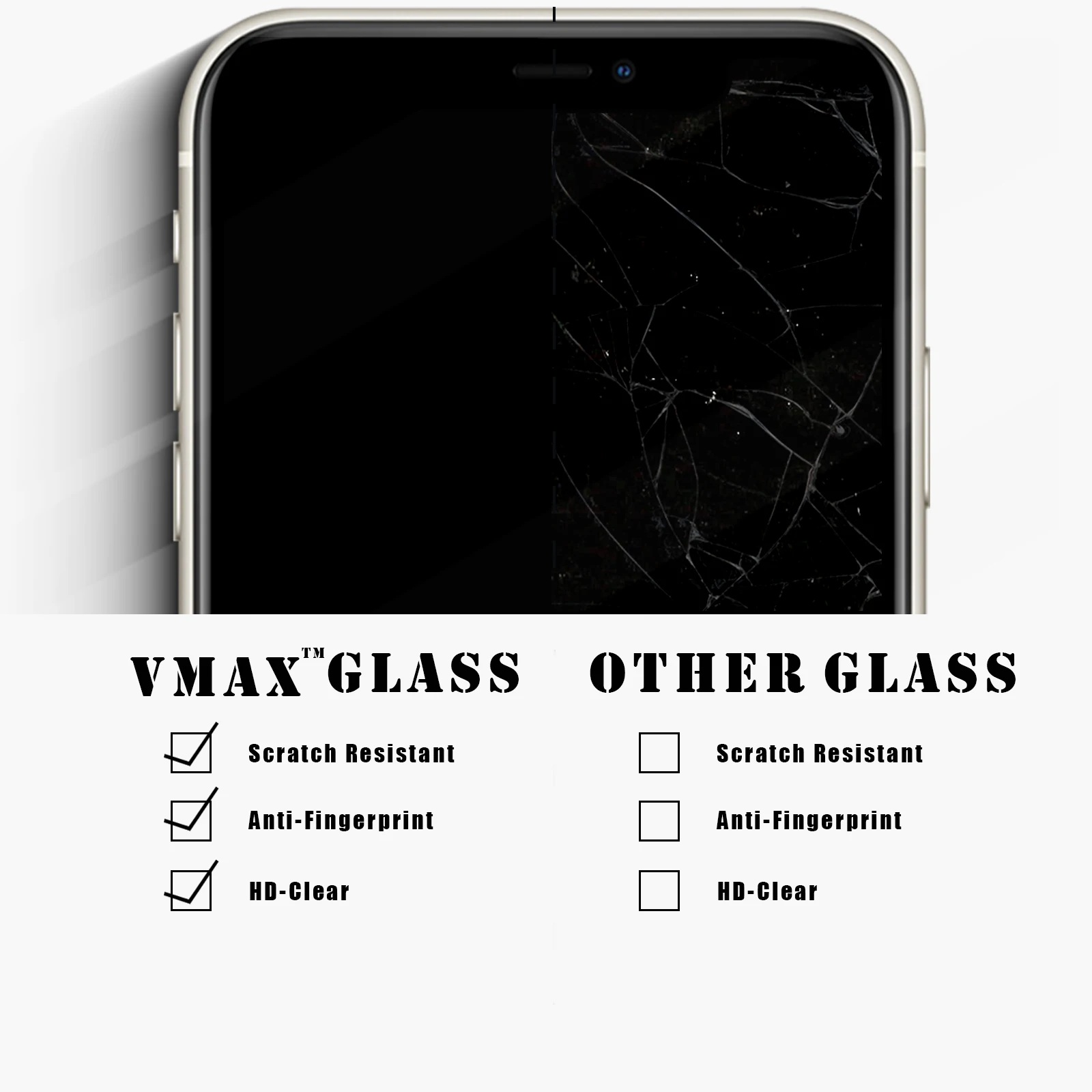 Для iPhone 12 прозрачная защитная пленка для экрана из закаленного стекла pro max 11 x xs xr Защитная с защитой от