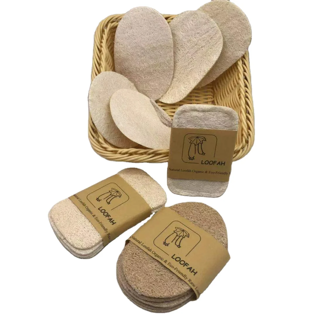100% Natural Organic Luffa Sponge Brush Eco -friendly Household loofah