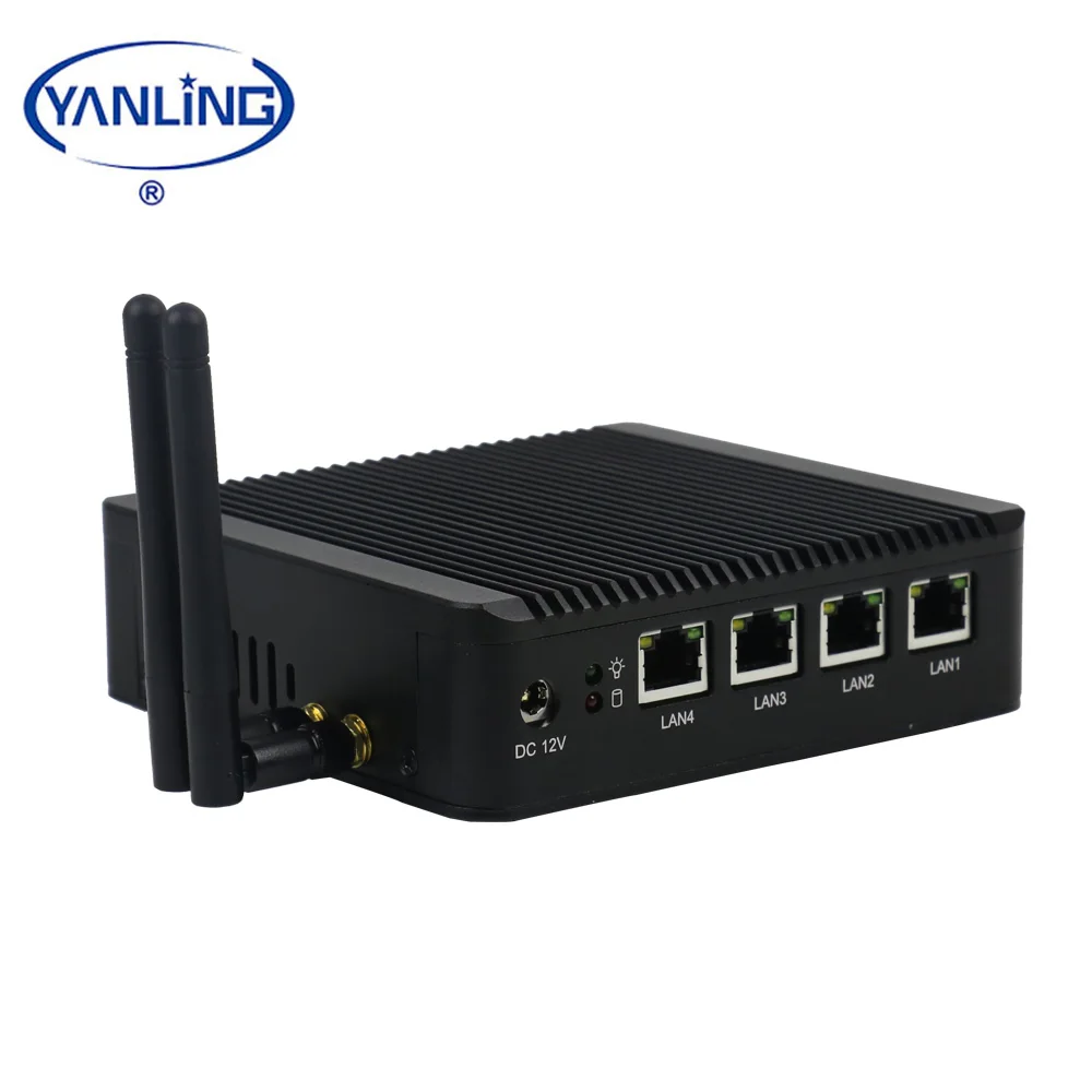 PfSense Nano ITX 4 порта ethernet материнская плата J1900 Мини ПК межсетевой экран и VPN с SIM Слот