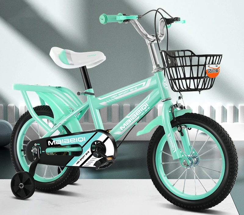 children bicycle for 3 to 12 years oldnew model children bicycle 12 14 16  inchcarbon steel kids bicycle with training wheels