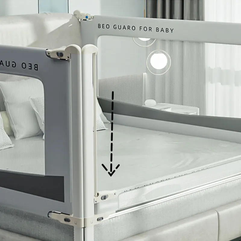 Infant Safety Bed Side Fence Guard Crib Rails Kids Portable Baby Bed Barrier