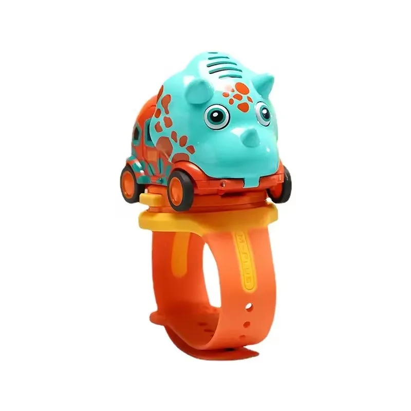 NEW ARRIVAL KIDS PULL BACK CAR MINI DINOSAUR WATCH WITH Mosquito repellent function, 3 in 1 kid toys watch