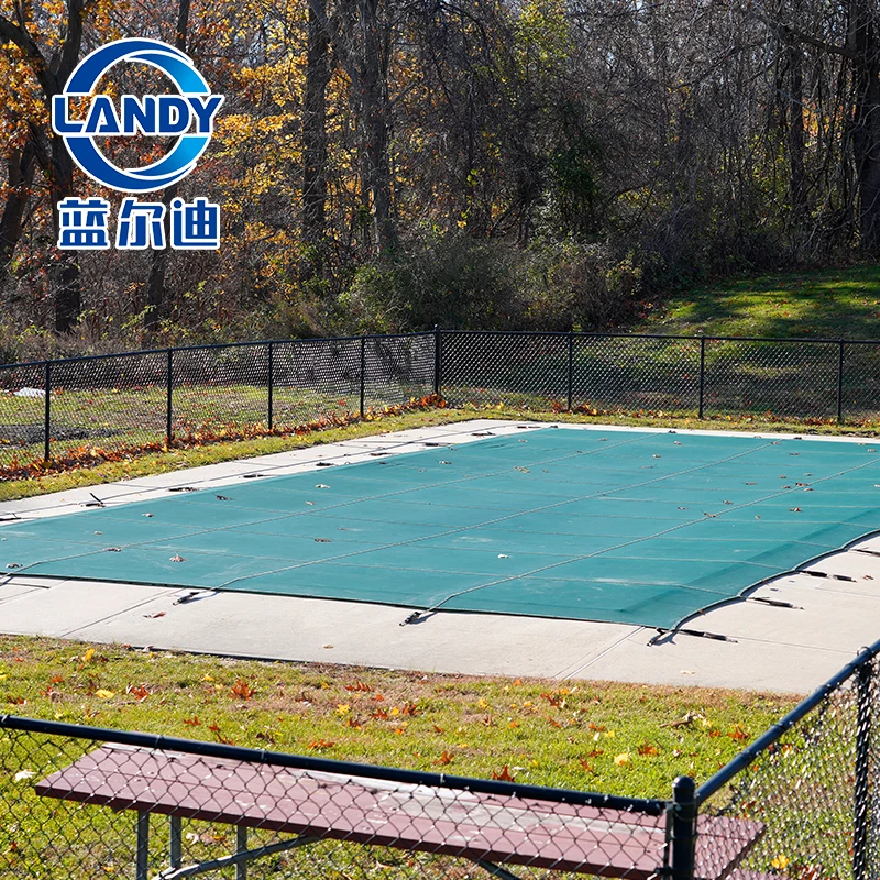 Safety Pool Security Filter Storage Mesh in Ground Pool Covers,safety Barriers Plastic Meshes Cover Custom Made LANDY