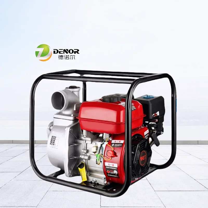 2-дюймовый 7HP D173f портативный дизельный водяной насос с электрическим запуском