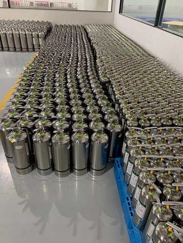 Low Price Custom Color 1Kg 3Kg 3L 5L Fire Extinguisher Cylinder Stainless Steel For Water Foam