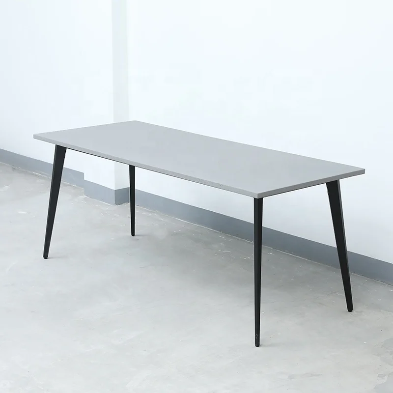 Оптовая продажа от производителя, прямоугольный стол для менеджера, стол для офиса с цементом, современный офисный стол для руководителя из бетона