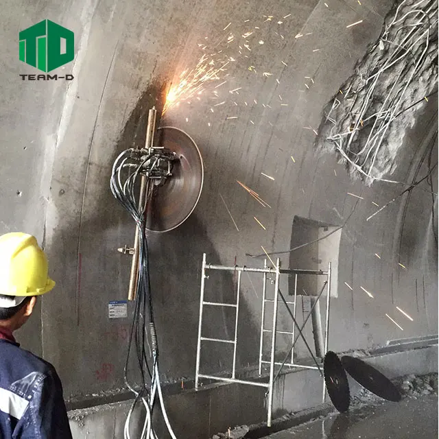 High Frequency Hydraulic Concrete Cutter Diamond Wall Saw Cutting Machine