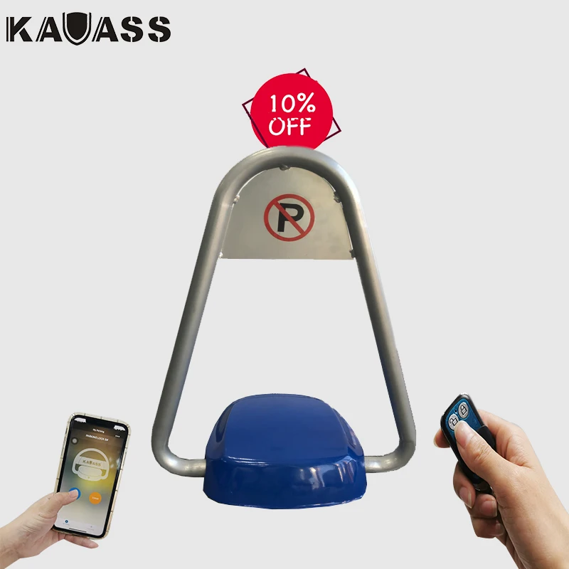 Automatic App mobile smartphone remote control controlled shared sharing car parking space smart intelligent lock