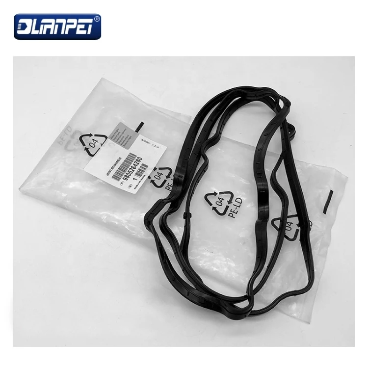 Wholesale 0249E6 0249E7 11127572851 Valve Cover Gasket For Peugeot 208 308 408 508 3008 RCZ For Citroen C4 C5 Seal Pad 1.6THP