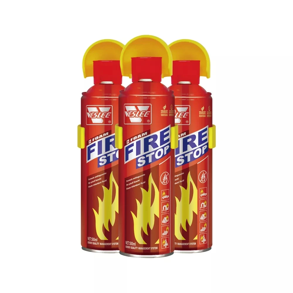 Custom Logo Mini Portable Automatic Car 500ml Foam Water Based Fire Extinguisher