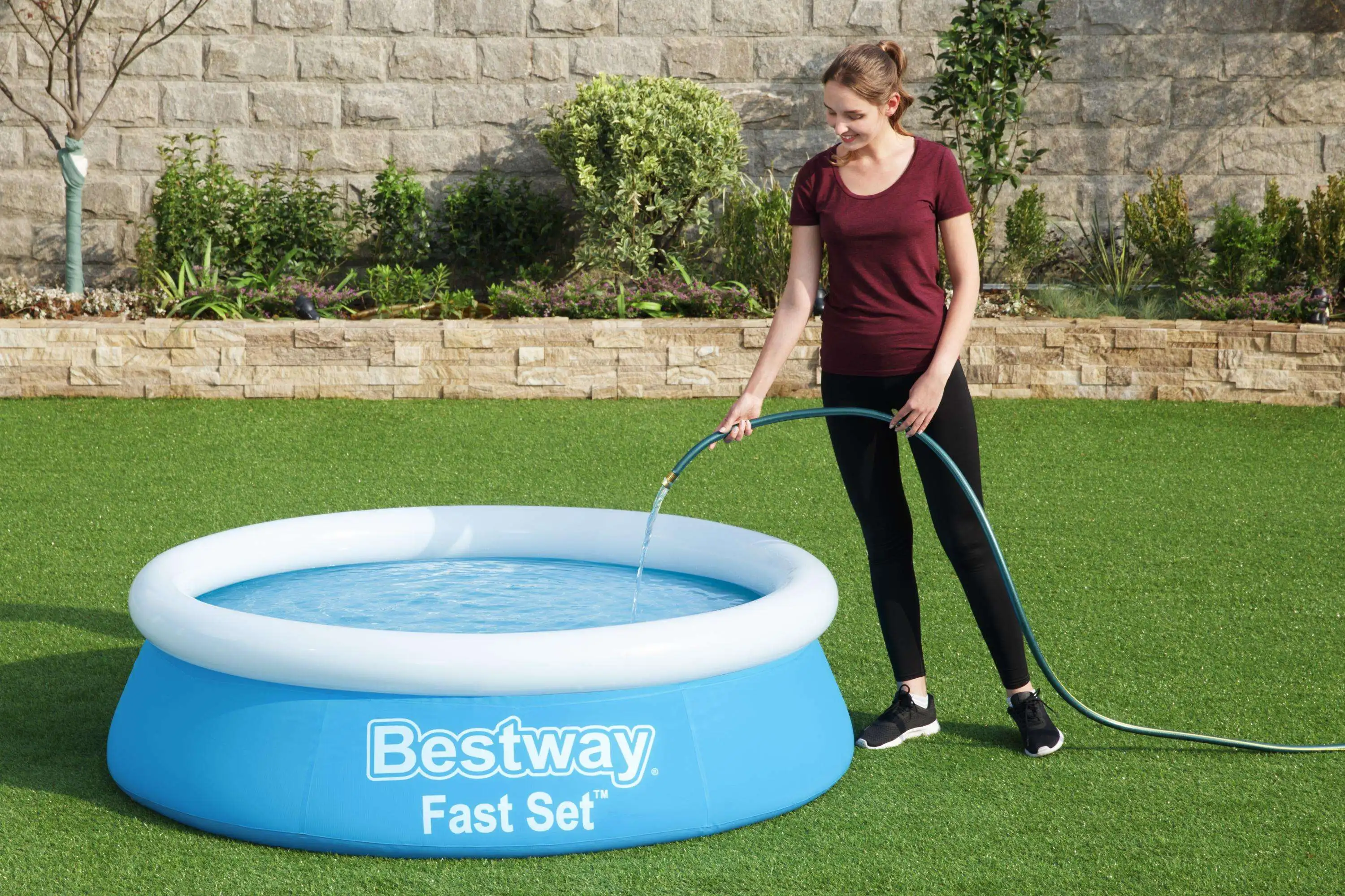 2024 Bestway 57392 Fast Set Swimming Pool inflatable pool set 1.83m x 51cm