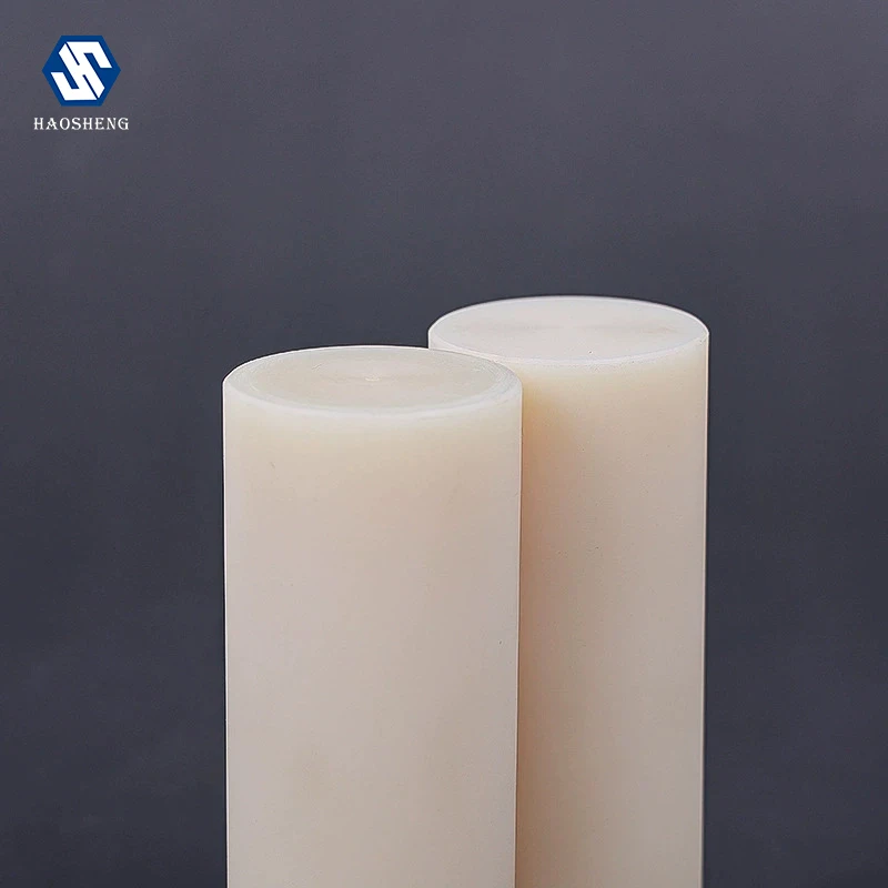 Wholesale Price White Solid Plastic Abs Ptfe Hdpe nylon 66 rods Pom Plastic Mc Nylon PA Rod Manufacture