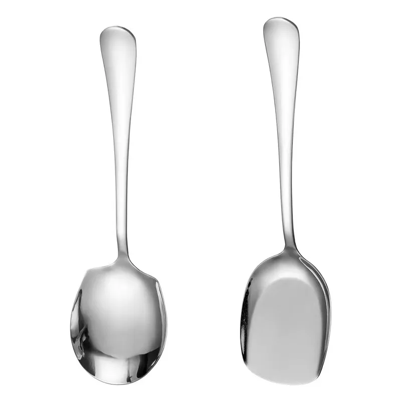 High Quality Rice Salad Serving Spoon Stainless Steel Large Serving Spoons for Buffet Restaurant