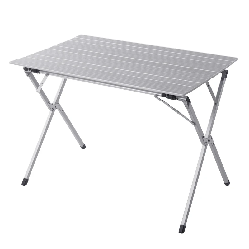 Onwaysports outdoor picnic lightweight easy packed in carry bag folding portable camping aluminum Outdoor X- Table