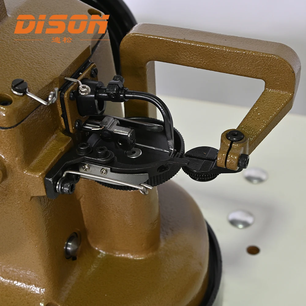 DS-4-6A высокоскоростная многофункциональная Одиночная игла меховой круговой Промышленная швейная машина