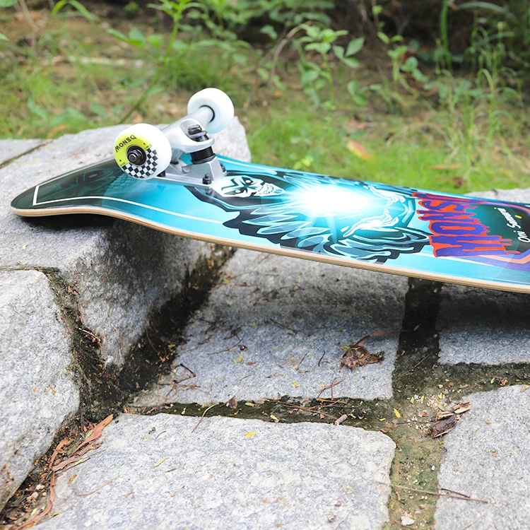 New Arrival Hard Rock Canadian Maple Complete Old School Skateboard Custom Street Skateboard