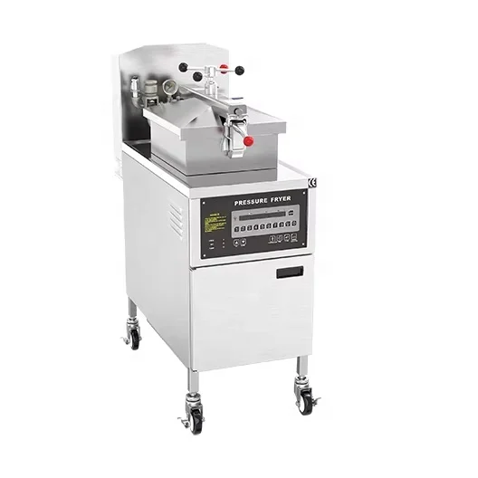 PFE-600 Коммерческая фритюрница для курицы 24 л/25 л с электрическим давлением фаст-фуд сертифицированная отелей и продуктовых магазинов сертификатом CE
