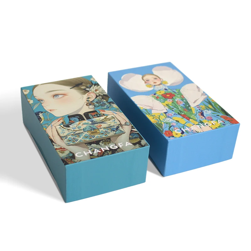 Manufacturer Direct Custom Boutique Gift Box Removable Lid and Neck Packaging with EVA Velvet Insert Premium Paperboard Box